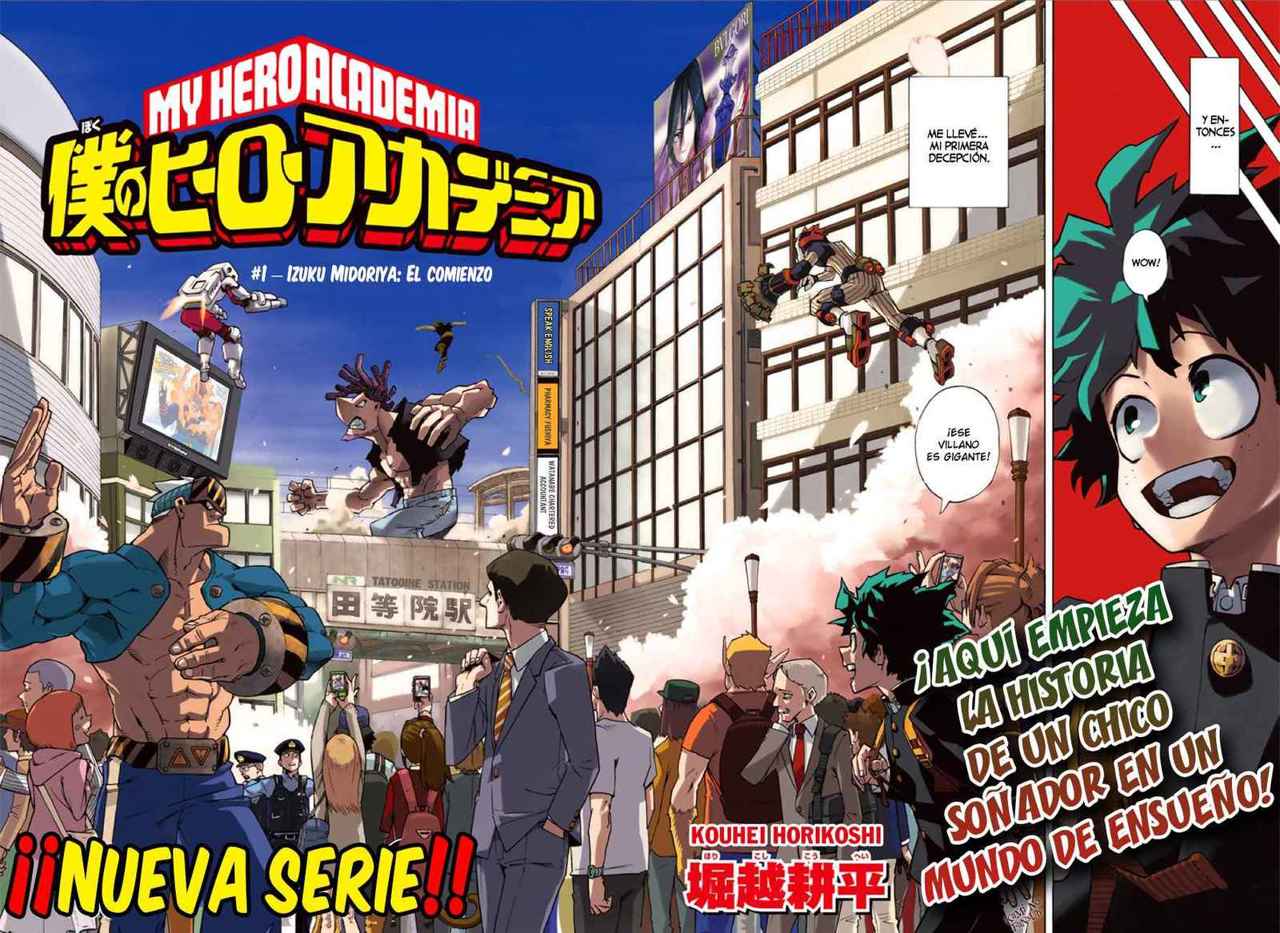 Read MY Hero Academia ES Manga Online
