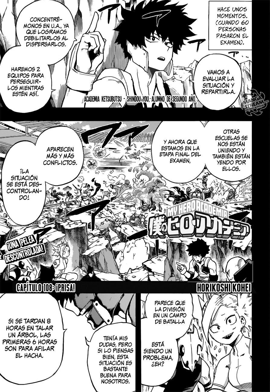 Read MY Hero Academia ES Manga Online