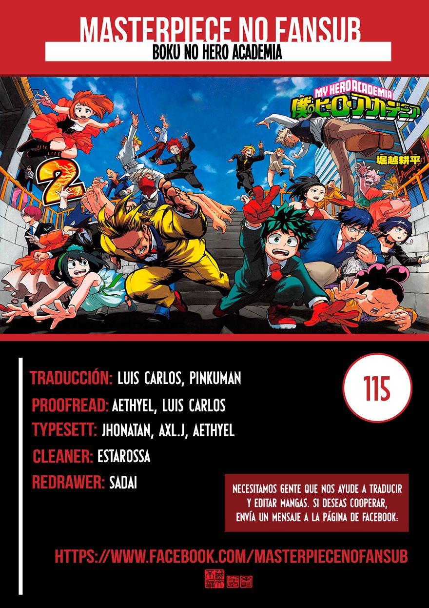Read MY Hero Academia ES Manga Online