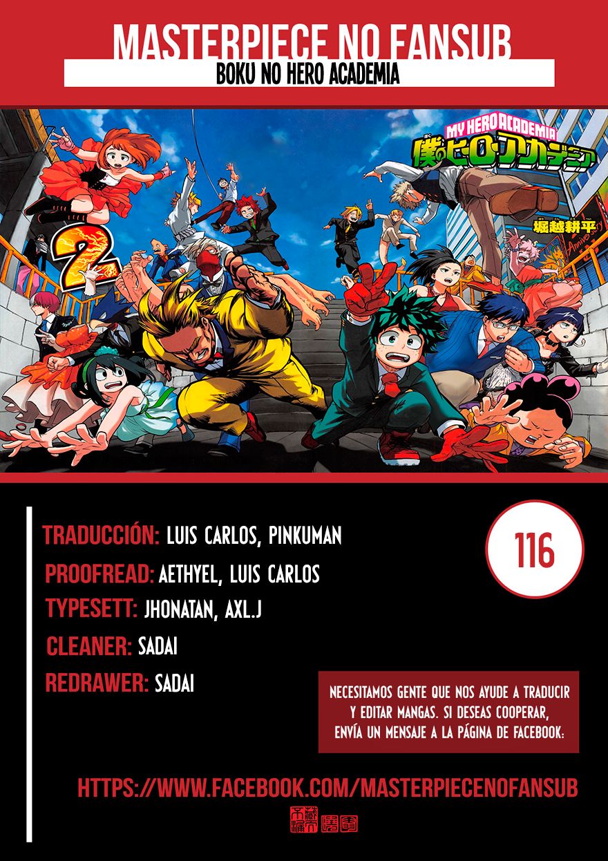 Read MY Hero Academia ES Manga Online
