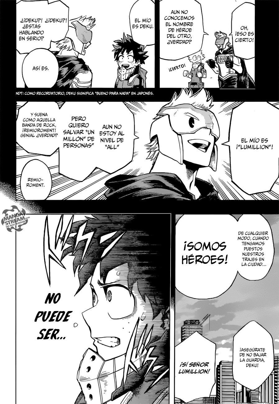 Read MY Hero Academia ES Manga Online