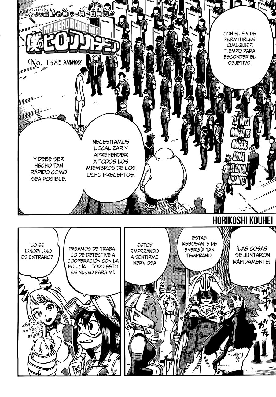Read MY Hero Academia ES Manga Online