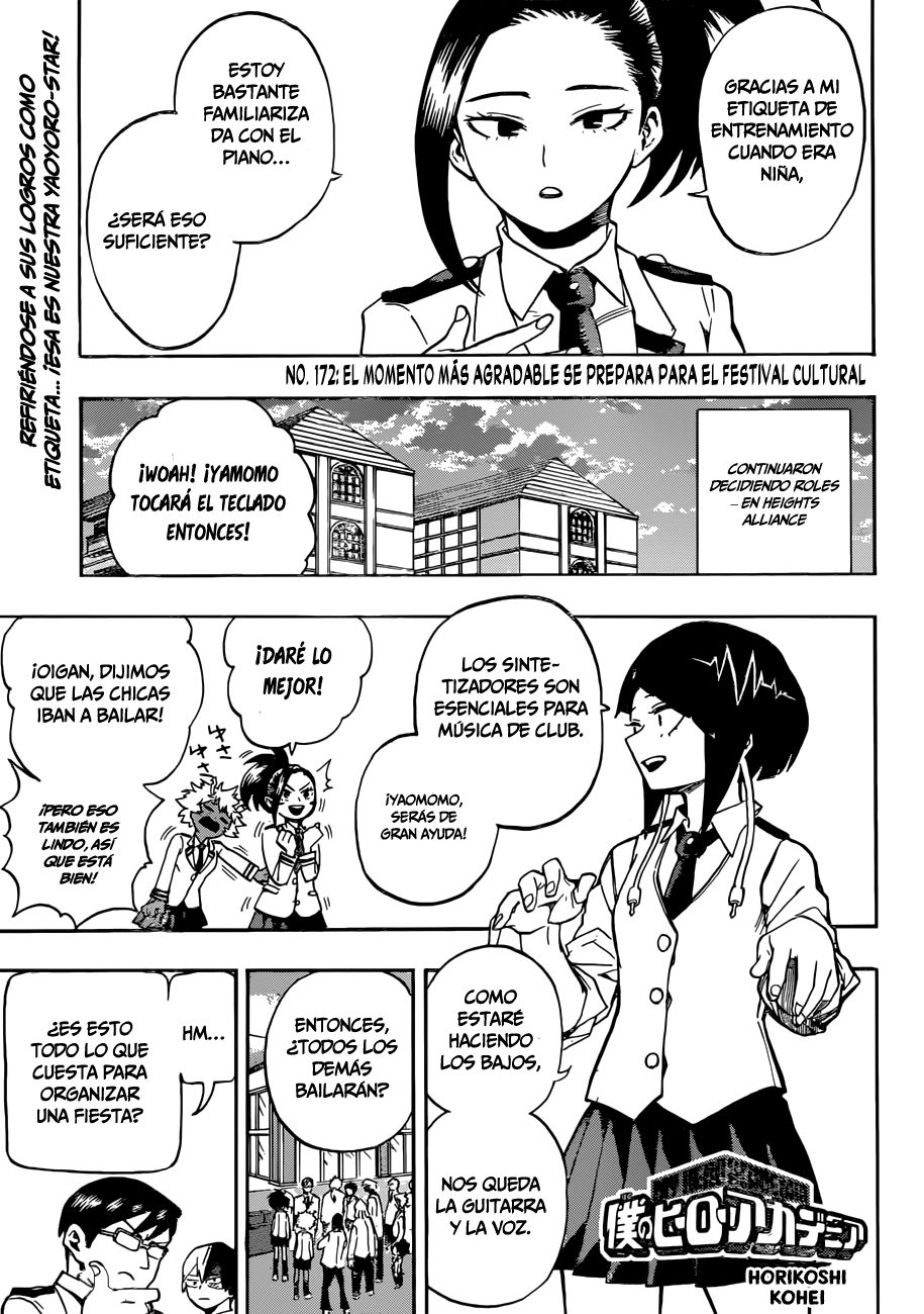 Read MY Hero Academia ES Manga Online