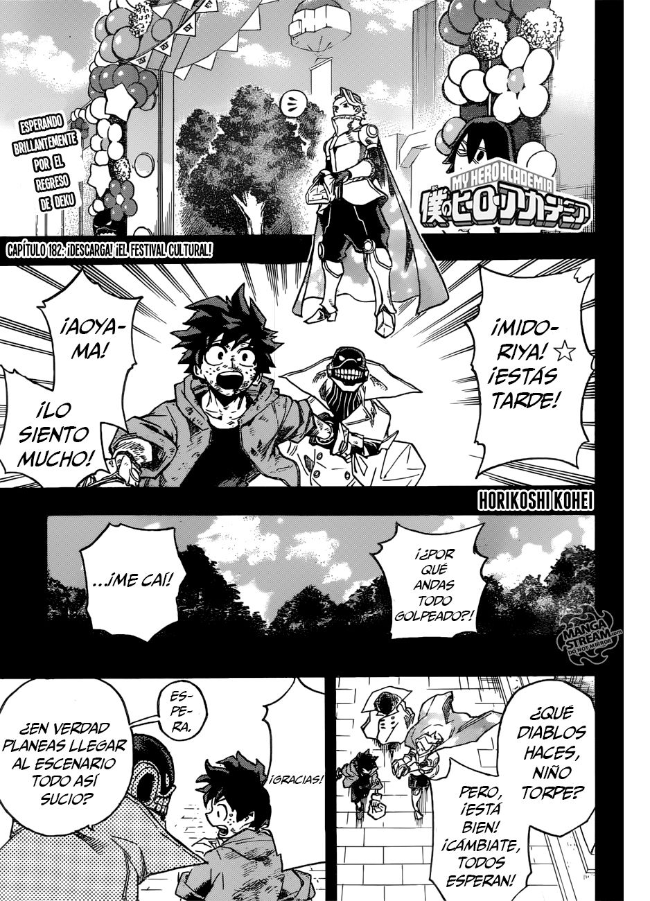 Read MY Hero Academia ES Manga Online
