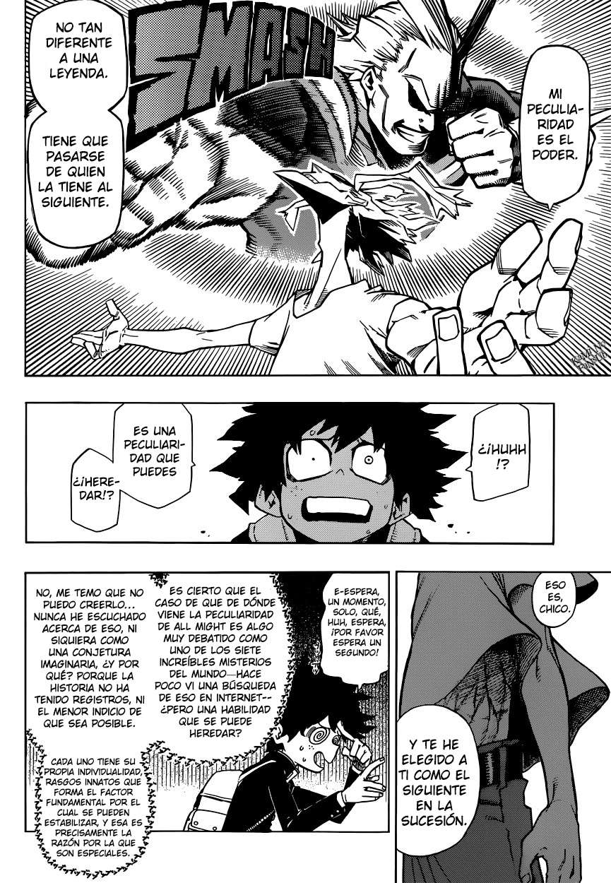 Read MY Hero Academia ES Manga Online