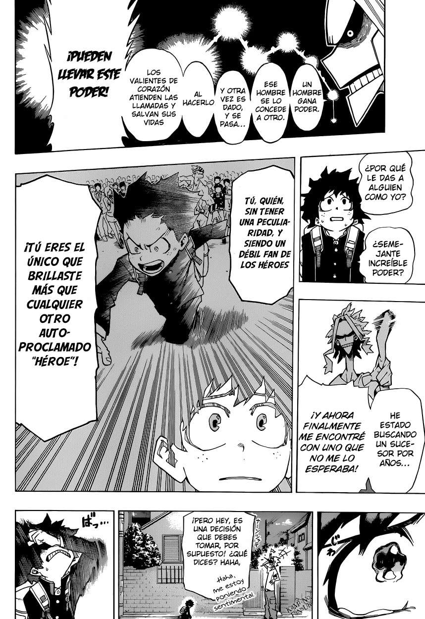 Read MY Hero Academia ES Manga Online