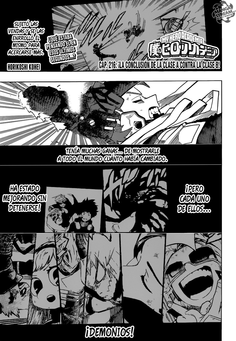 Read MY Hero Academia ES Manga Online