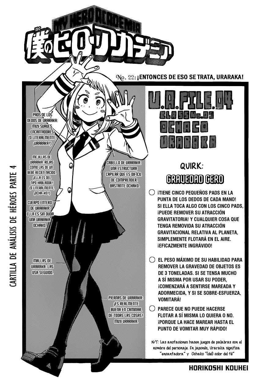 Read MY Hero Academia ES Manga Online