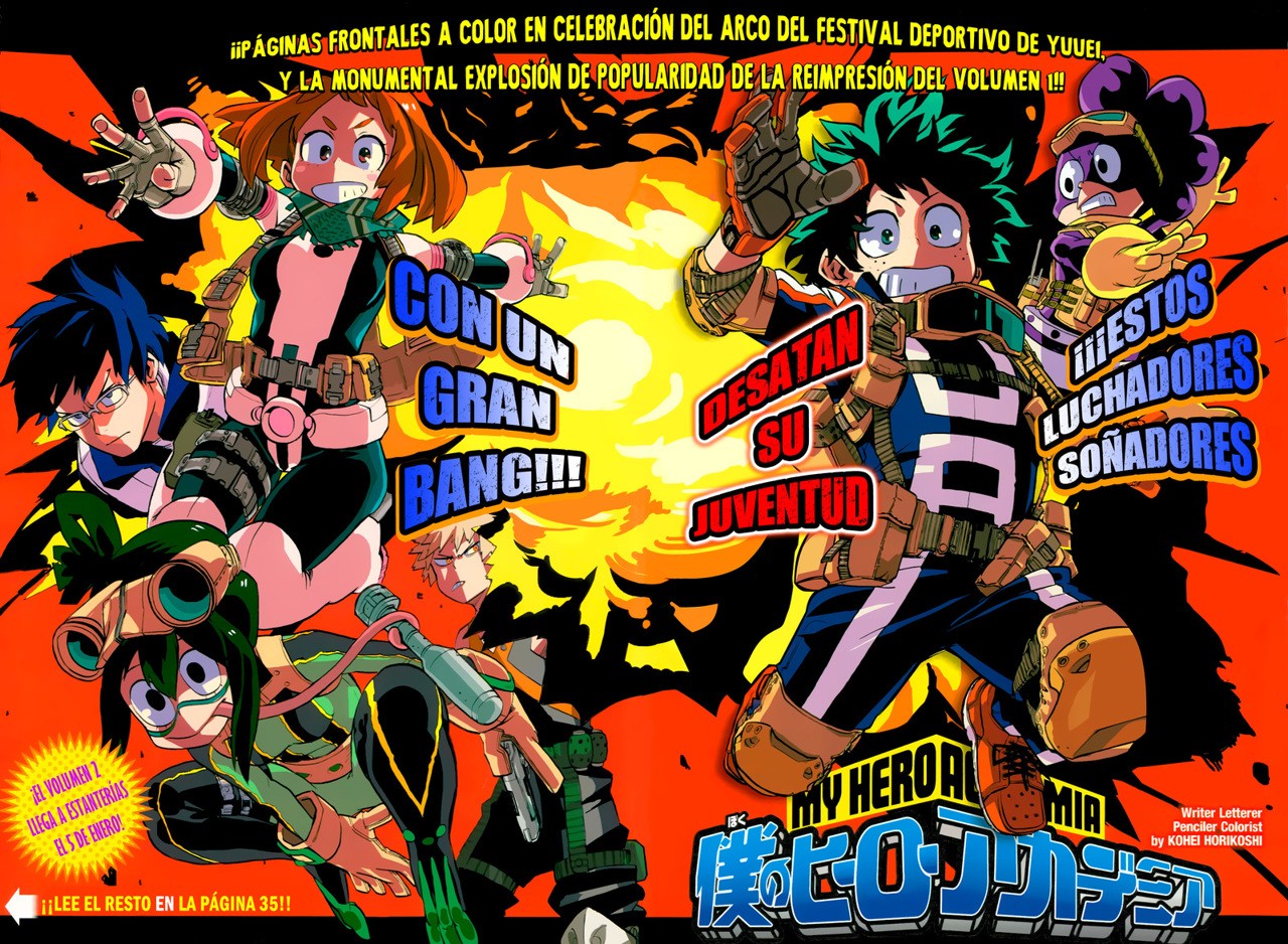 Read MY Hero Academia ES Manga Online