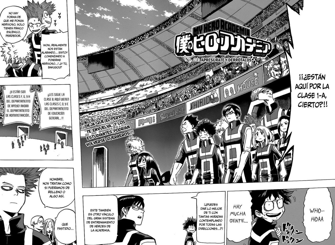 Read MY Hero Academia ES Manga Online