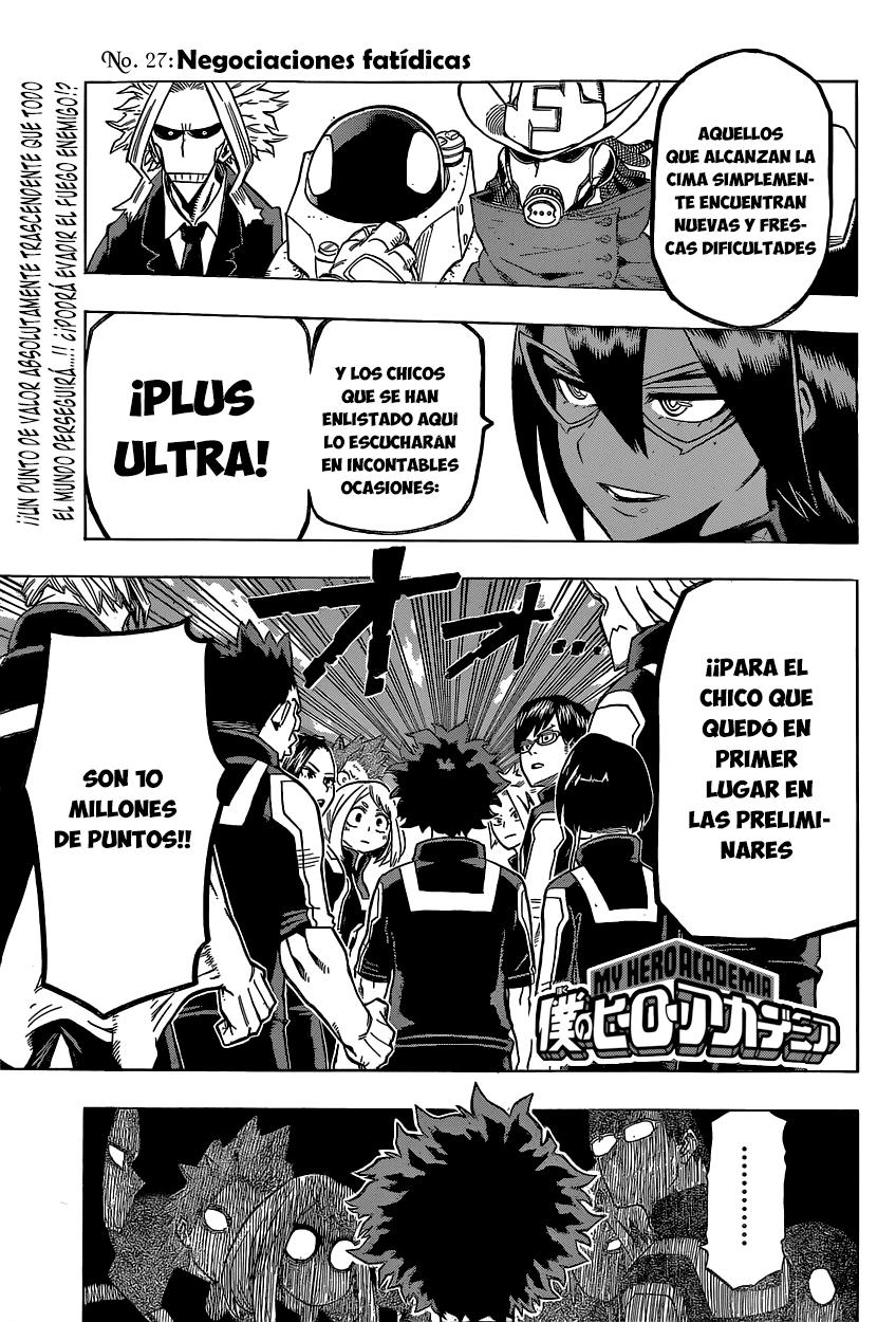 Read MY Hero Academia ES Manga Online
