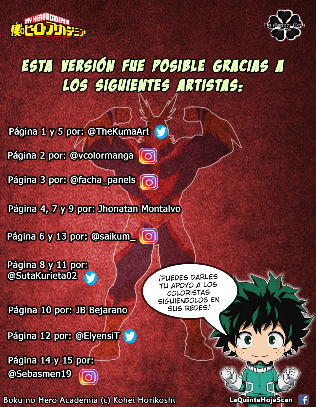 Read MY Hero Academia ES Manga Online