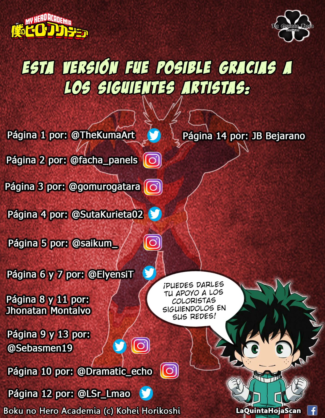 Read MY Hero Academia ES Manga Online