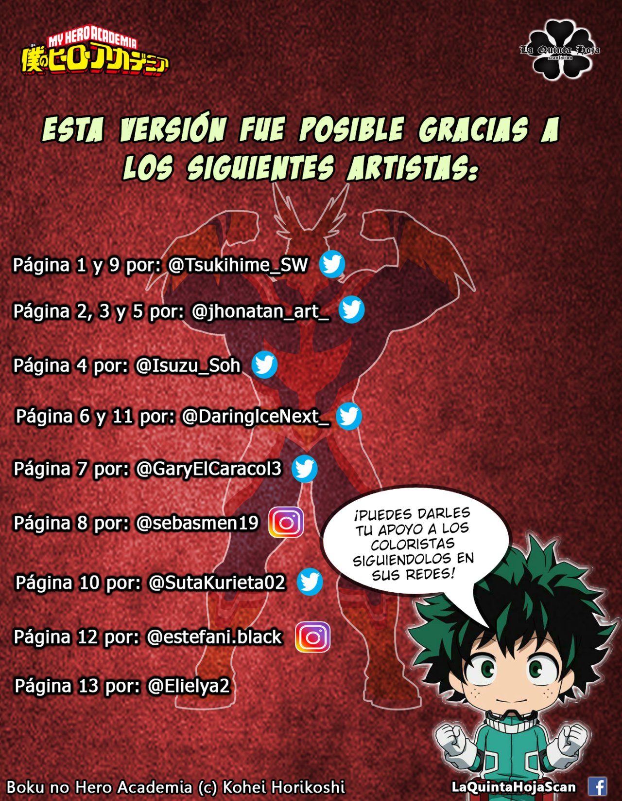 Read MY Hero Academia ES Manga Online