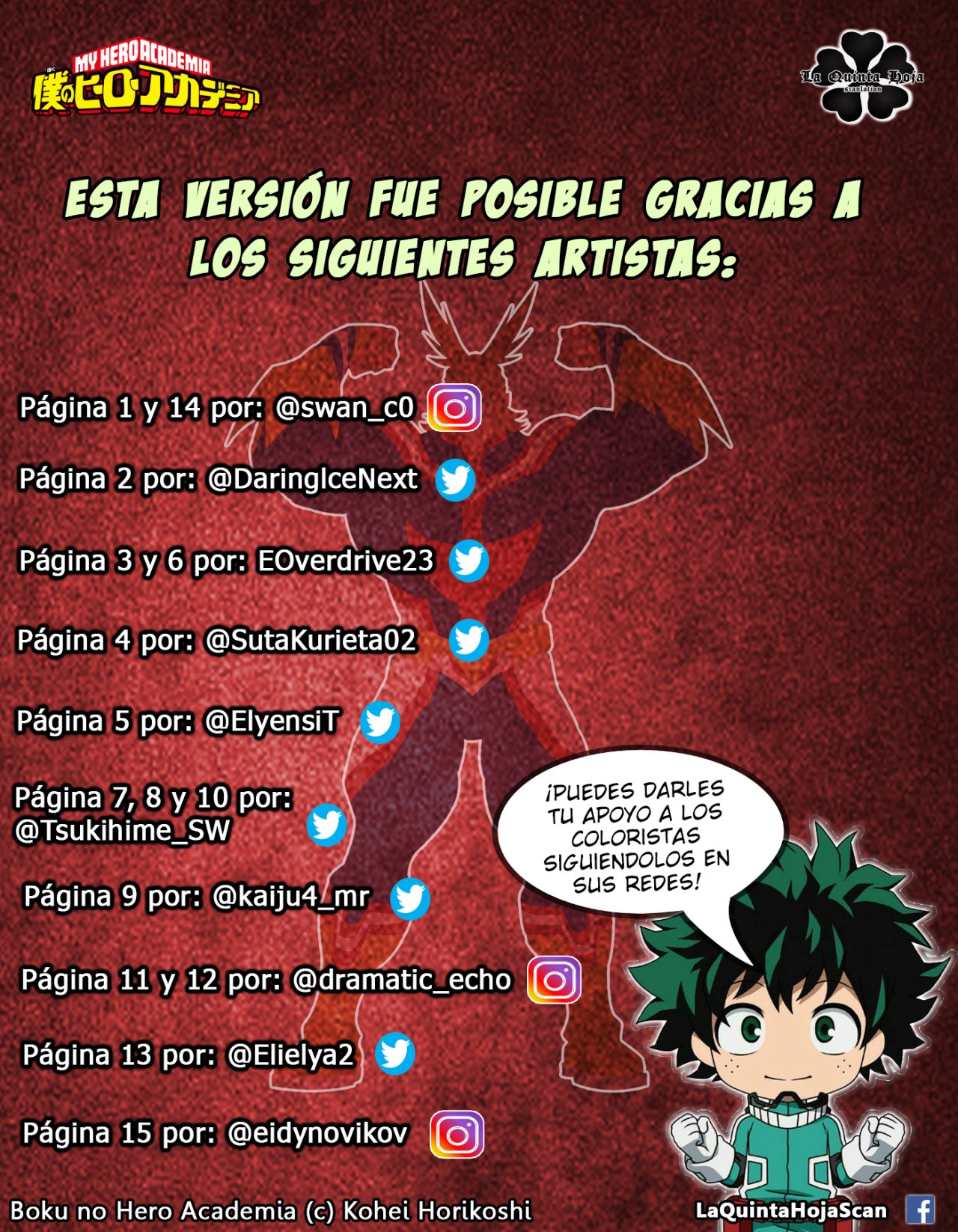 Read MY Hero Academia ES Manga Online