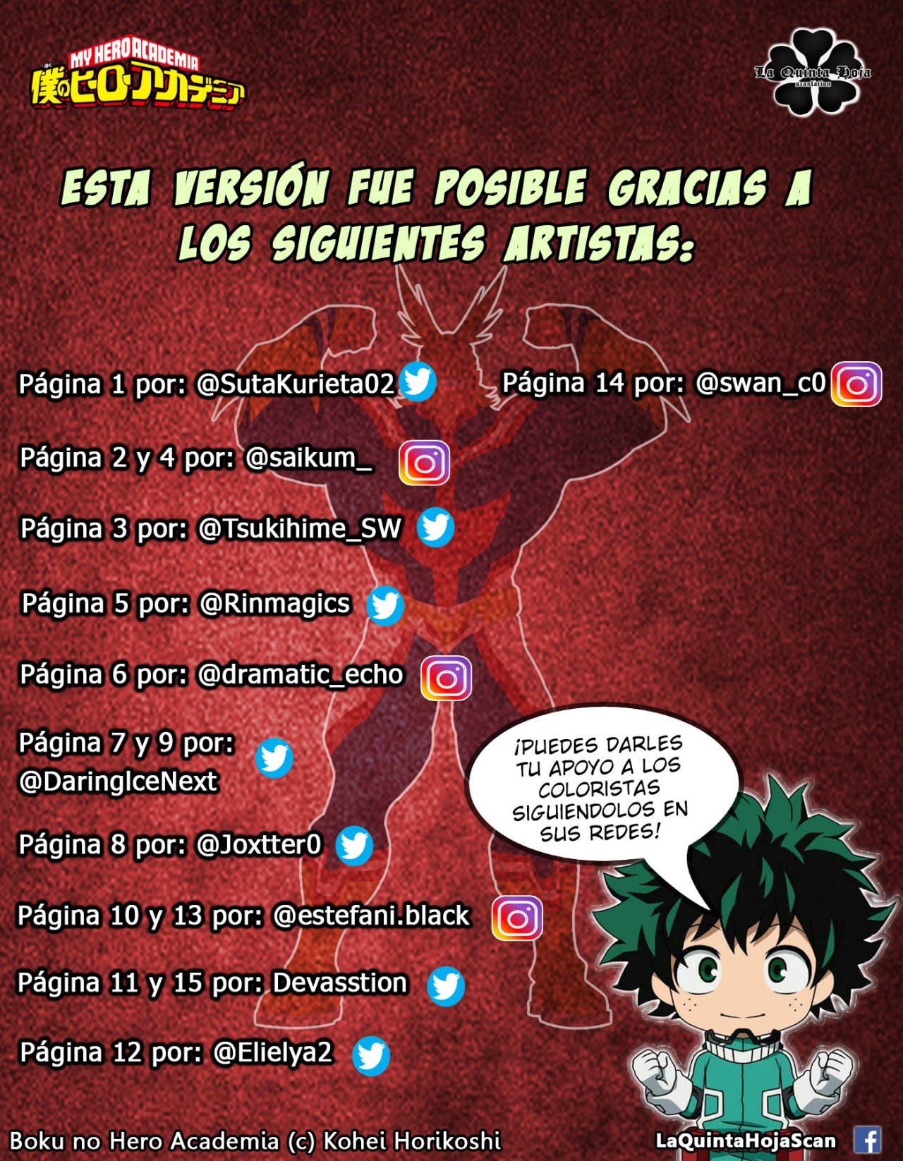 Read MY Hero Academia ES Manga Online