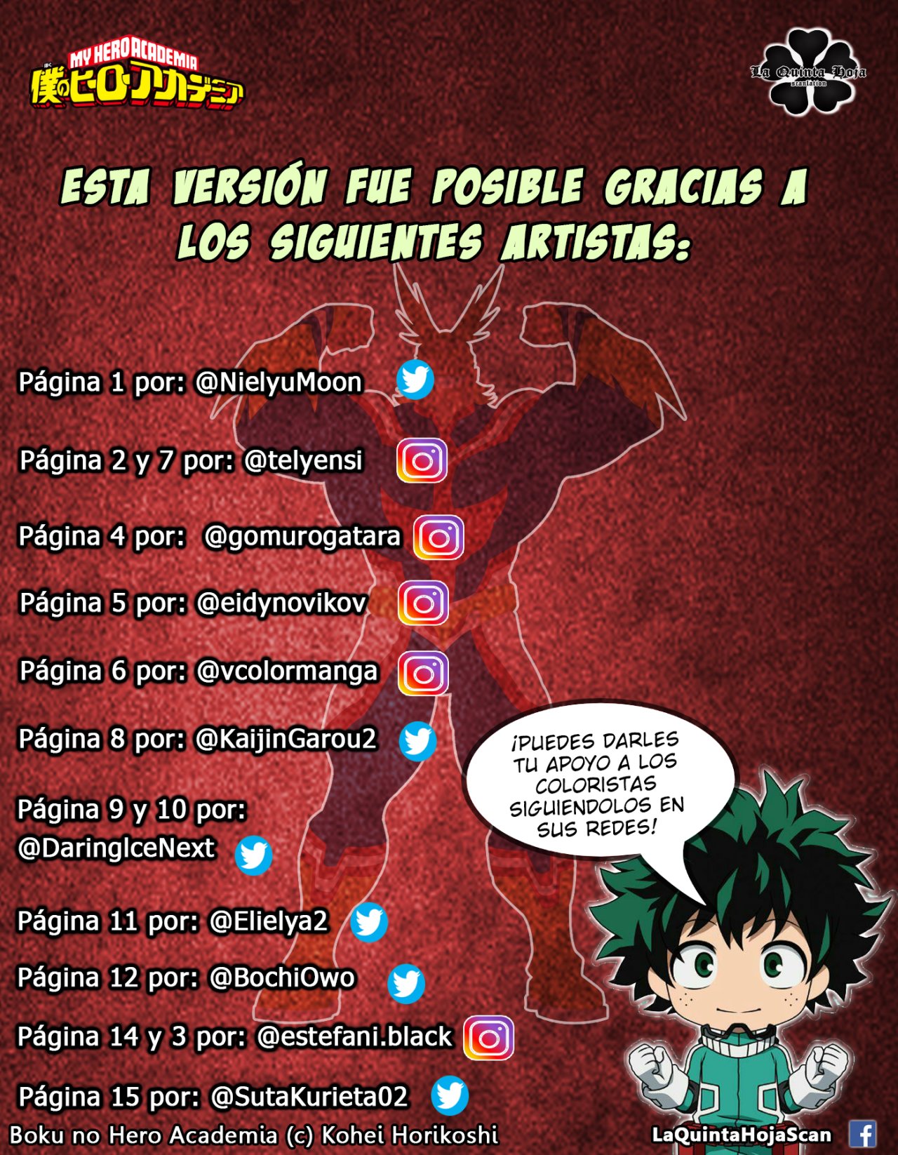 Read MY Hero Academia ES Manga Online