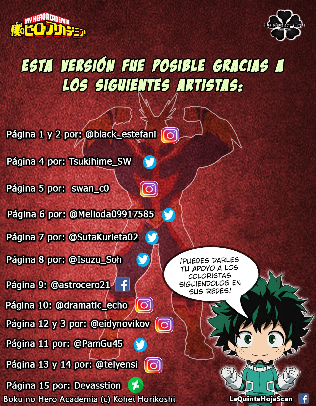 Read MY Hero Academia ES Manga Online