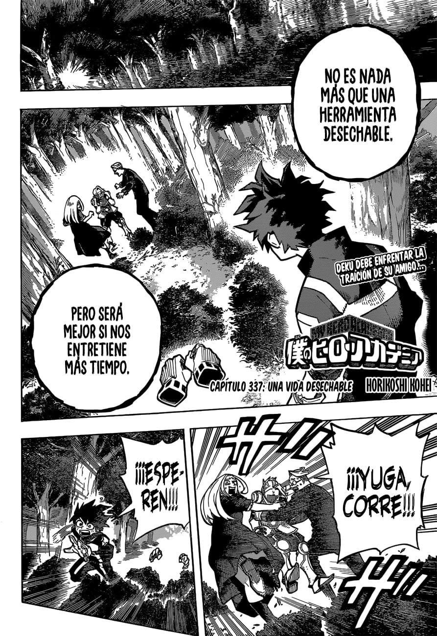 Read MY Hero Academia ES Manga Online