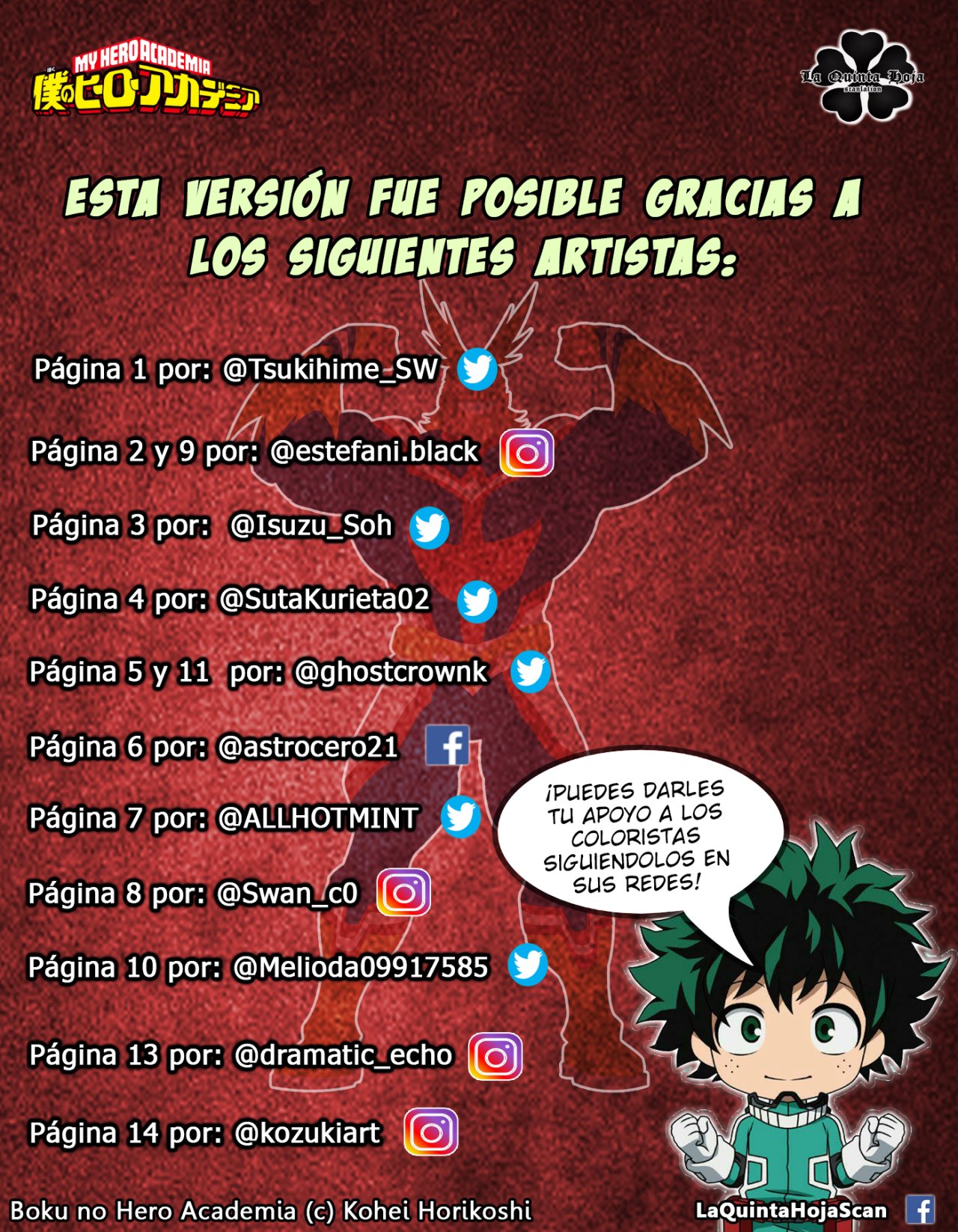 Read MY Hero Academia ES Manga Online