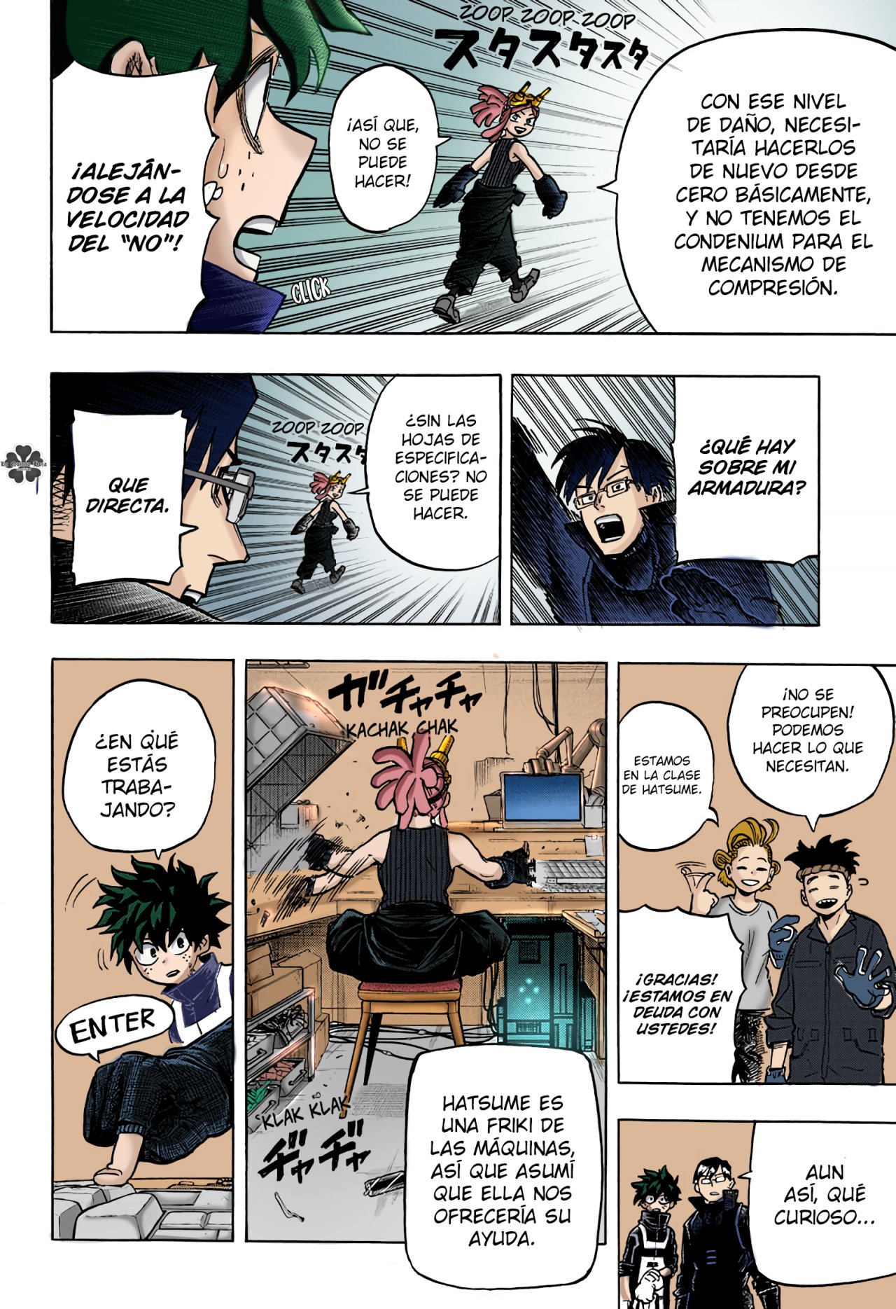 Read MY Hero Academia ES Manga Online