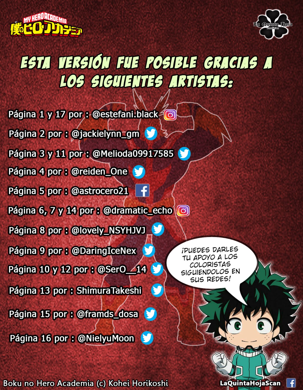 Read MY Hero Academia ES Manga Online