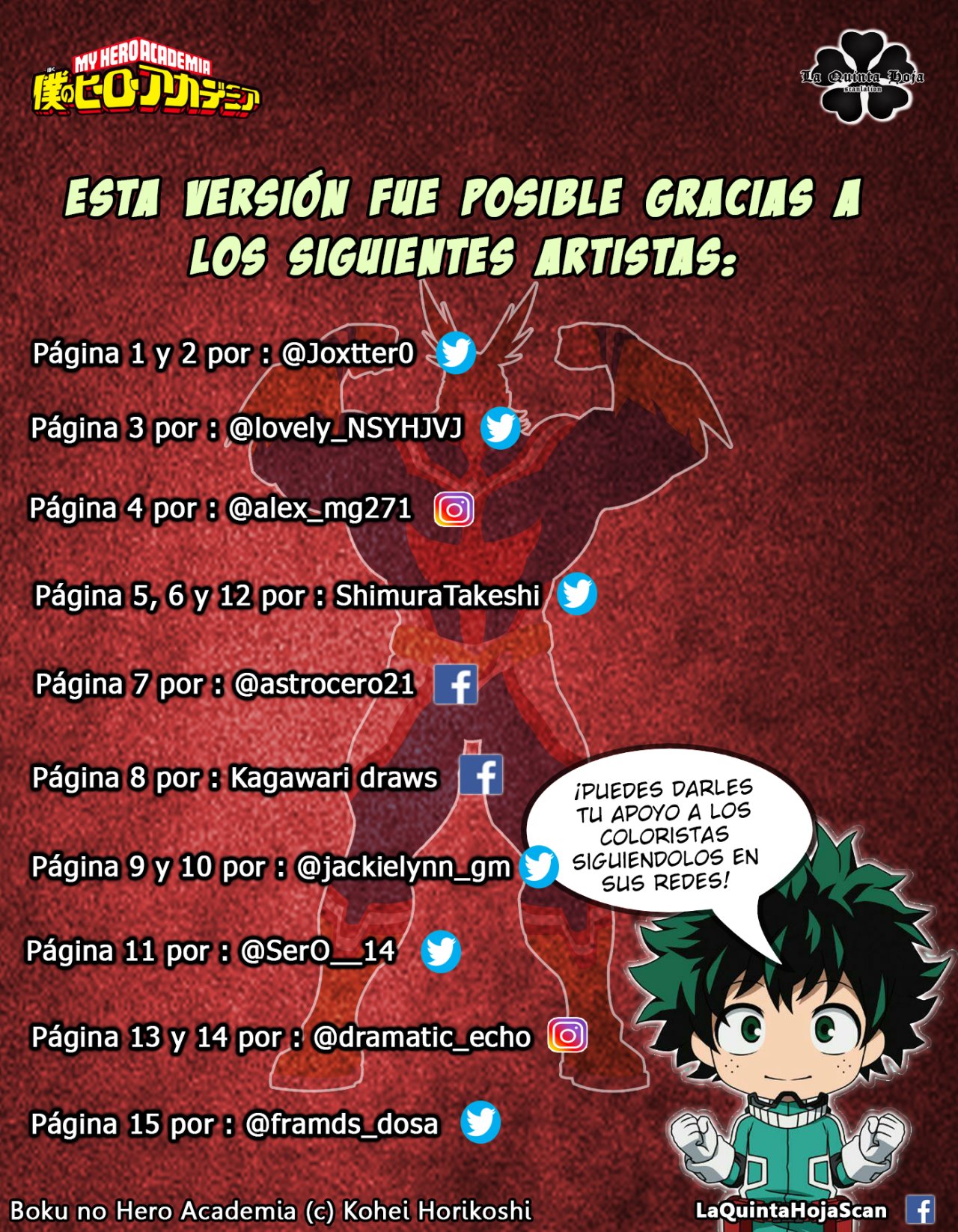 Read MY Hero Academia ES Manga Online