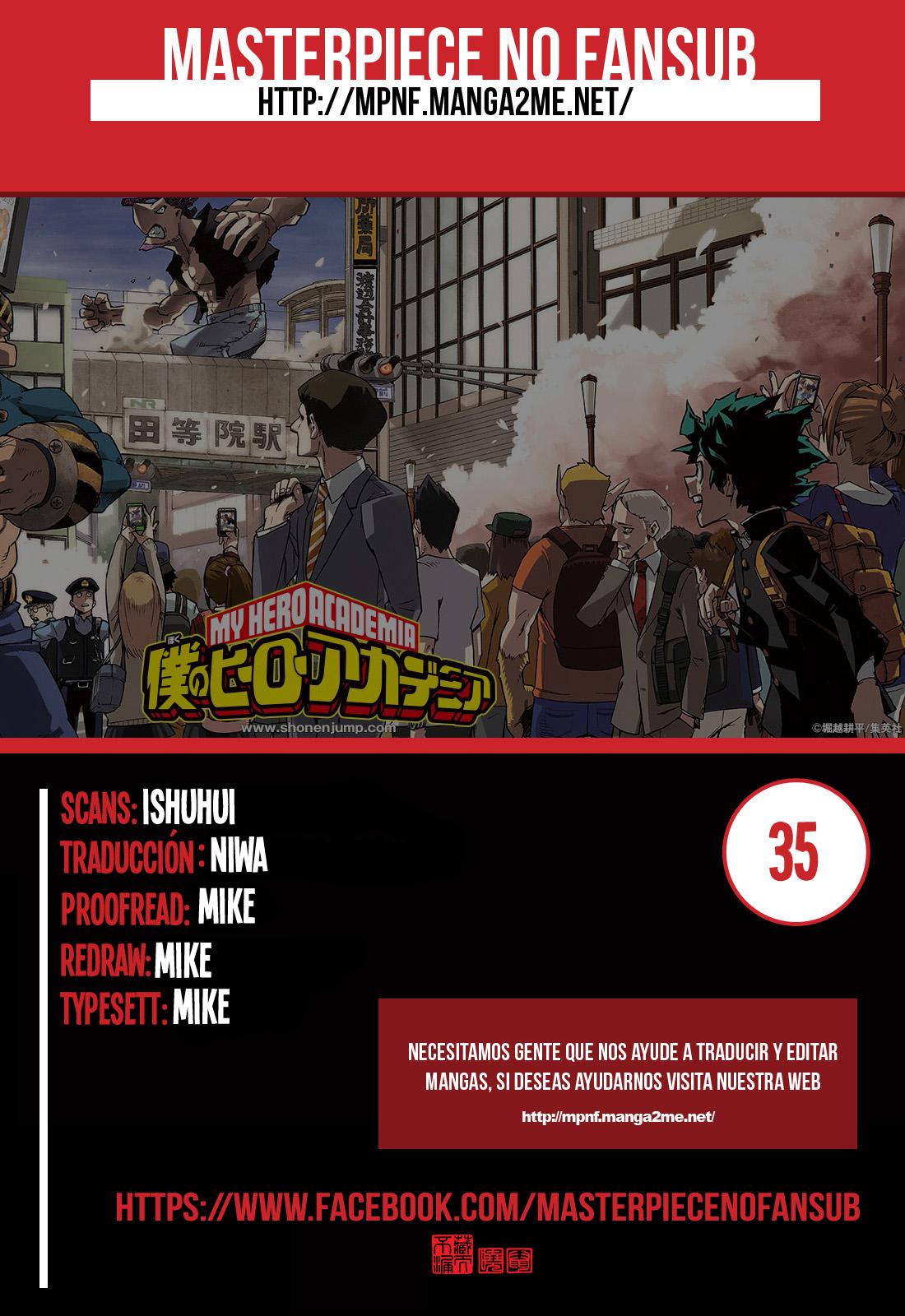 Read MY Hero Academia ES Manga Online