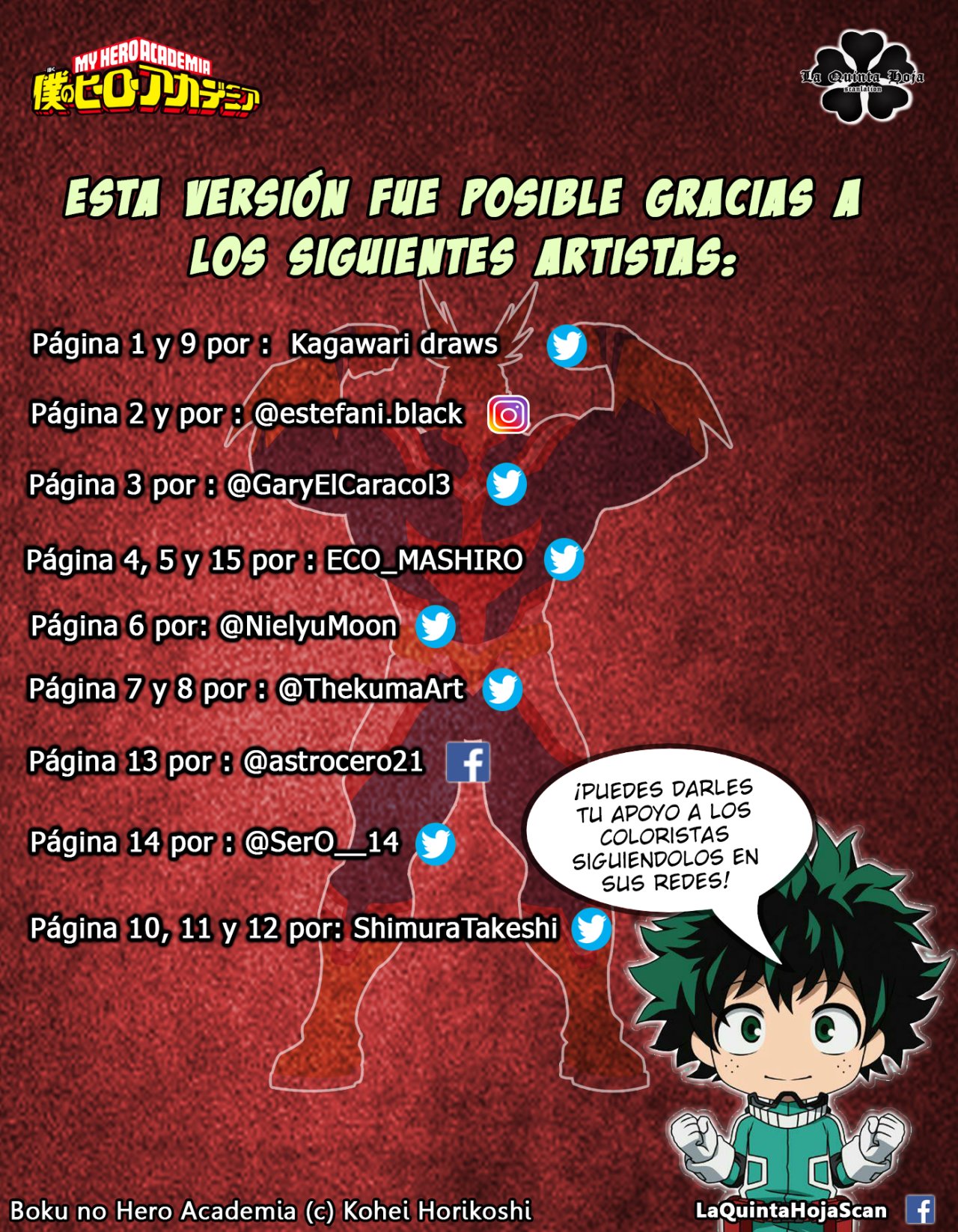 Read MY Hero Academia ES Manga Online
