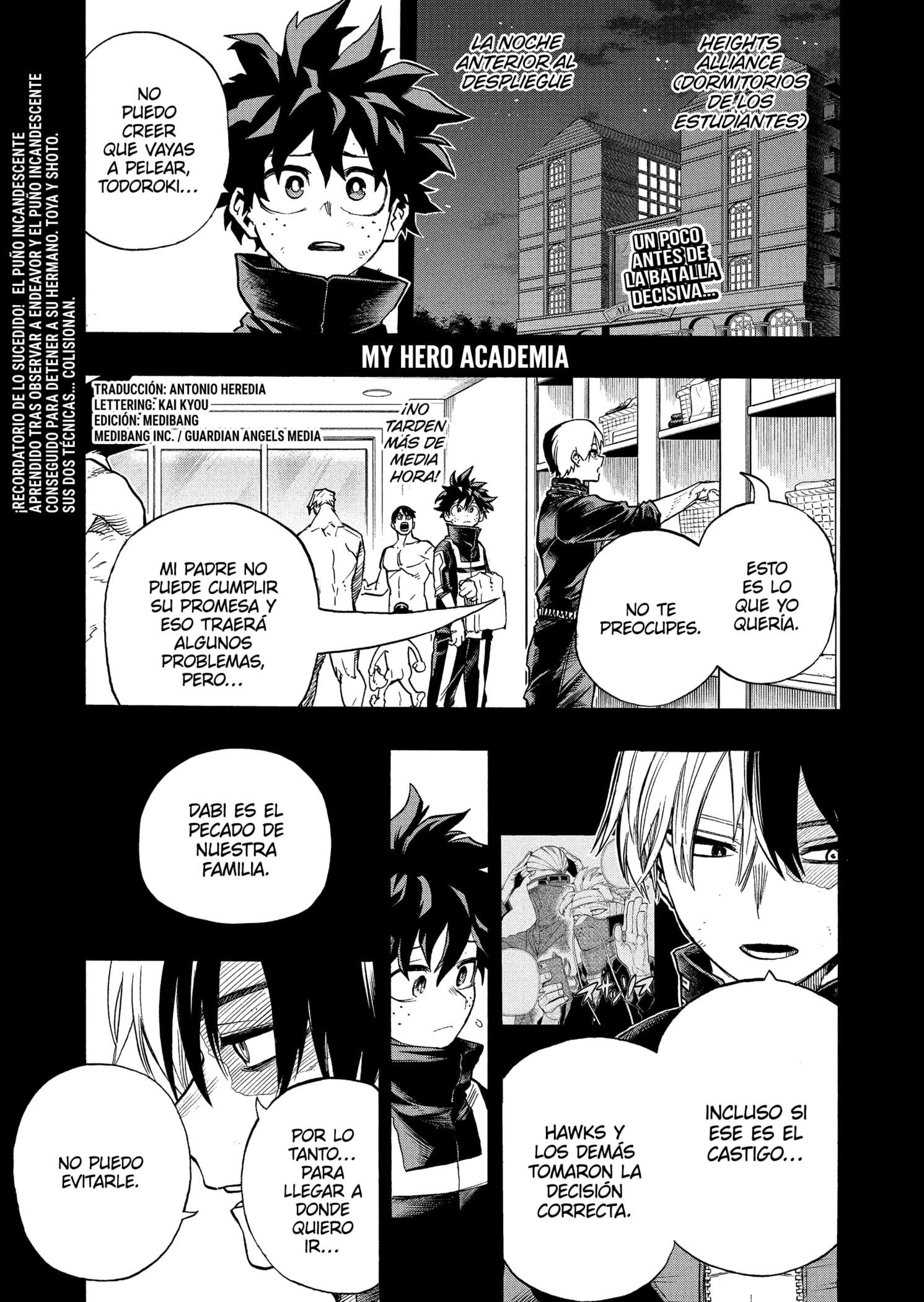 Read MY Hero Academia ES Manga Online