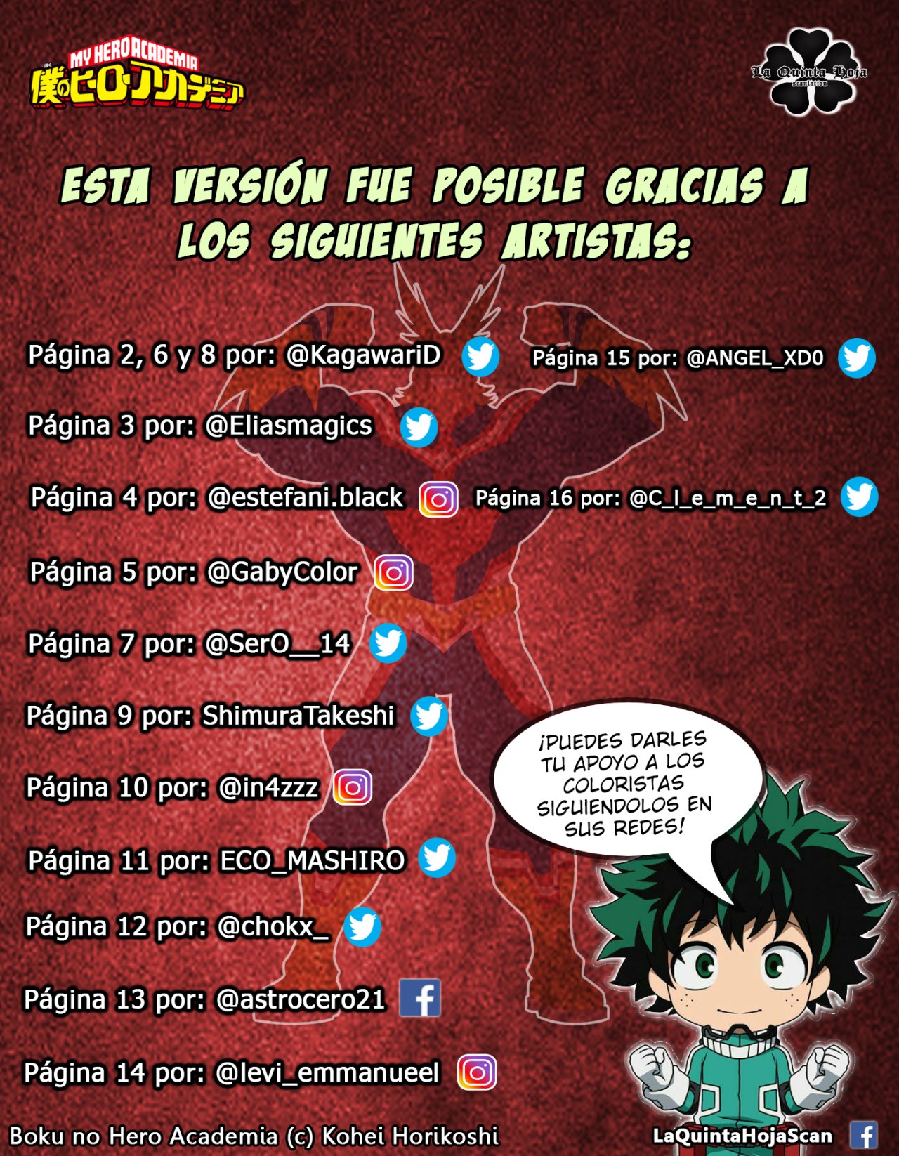 Read MY Hero Academia ES Manga Online