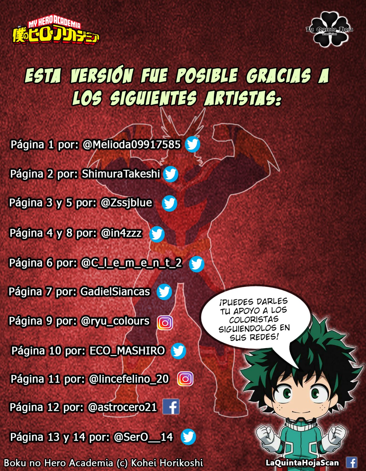 Read MY Hero Academia ES Manga Online