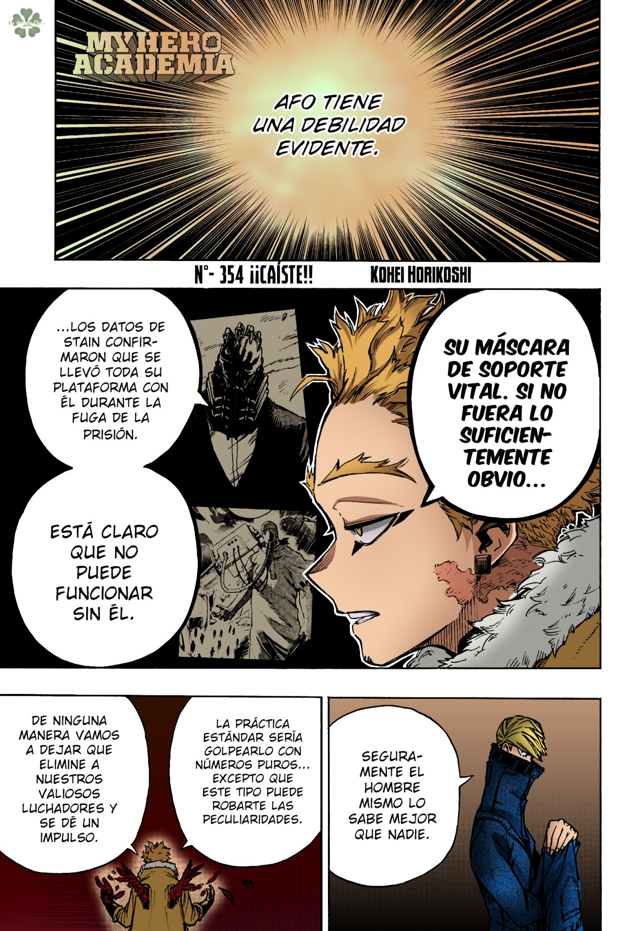 Read MY Hero Academia ES Manga Online