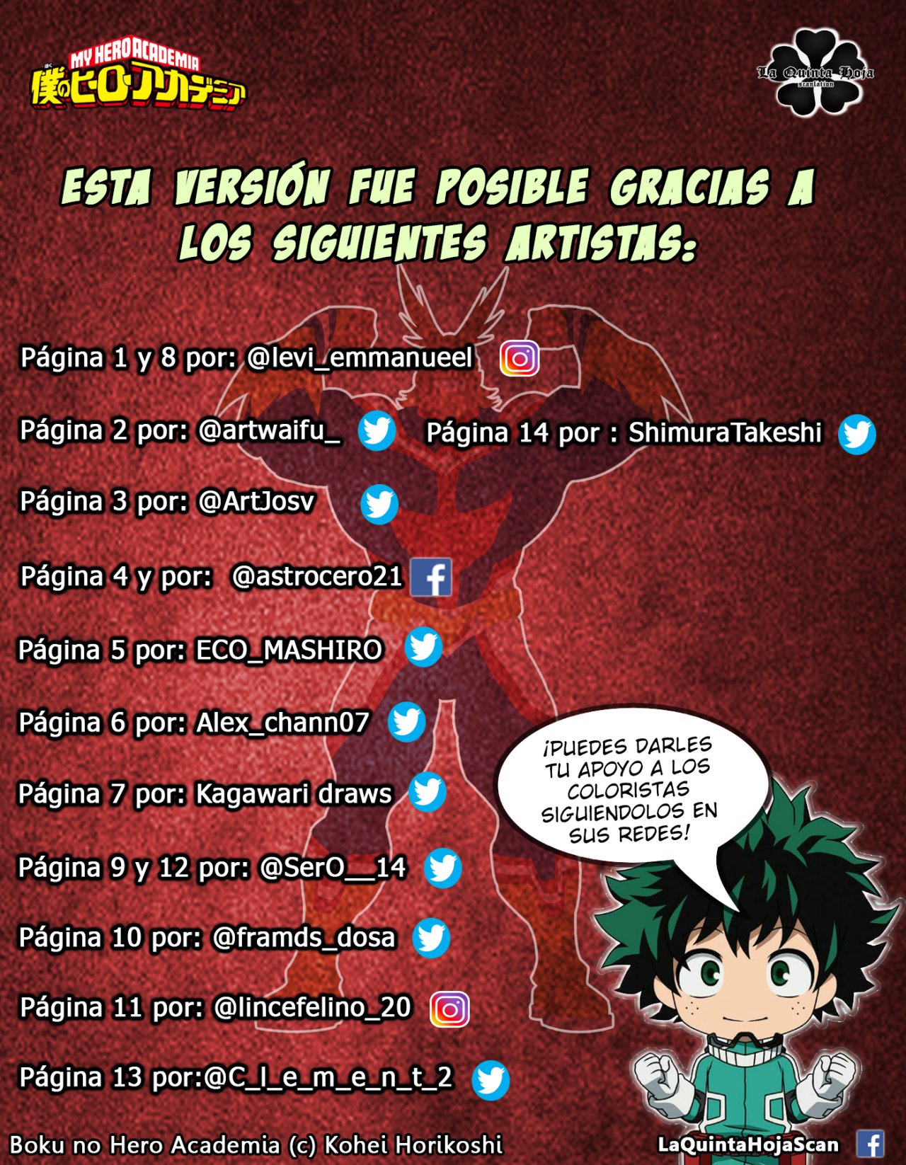 Read MY Hero Academia ES Manga Online