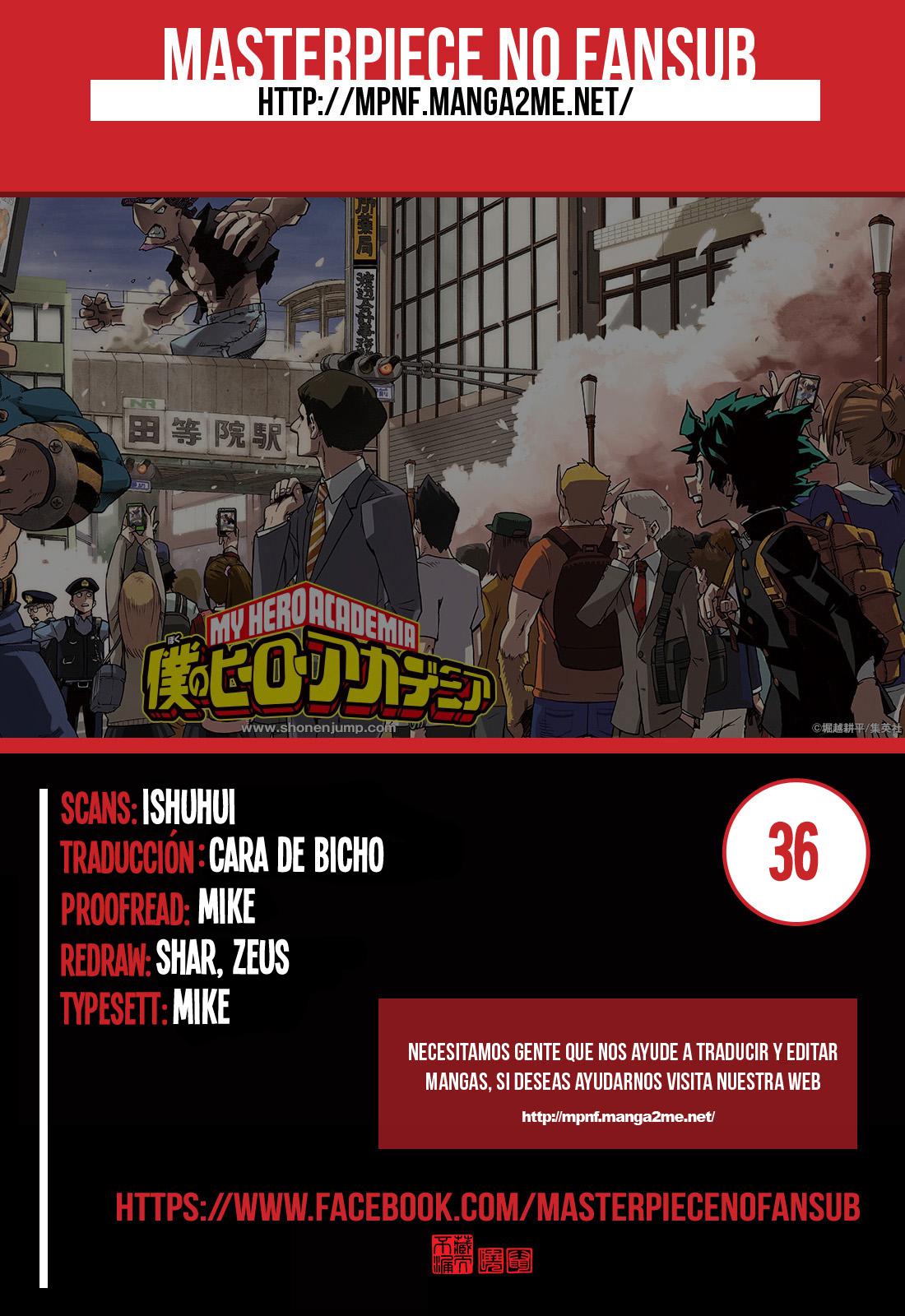 Read MY Hero Academia ES Manga Online