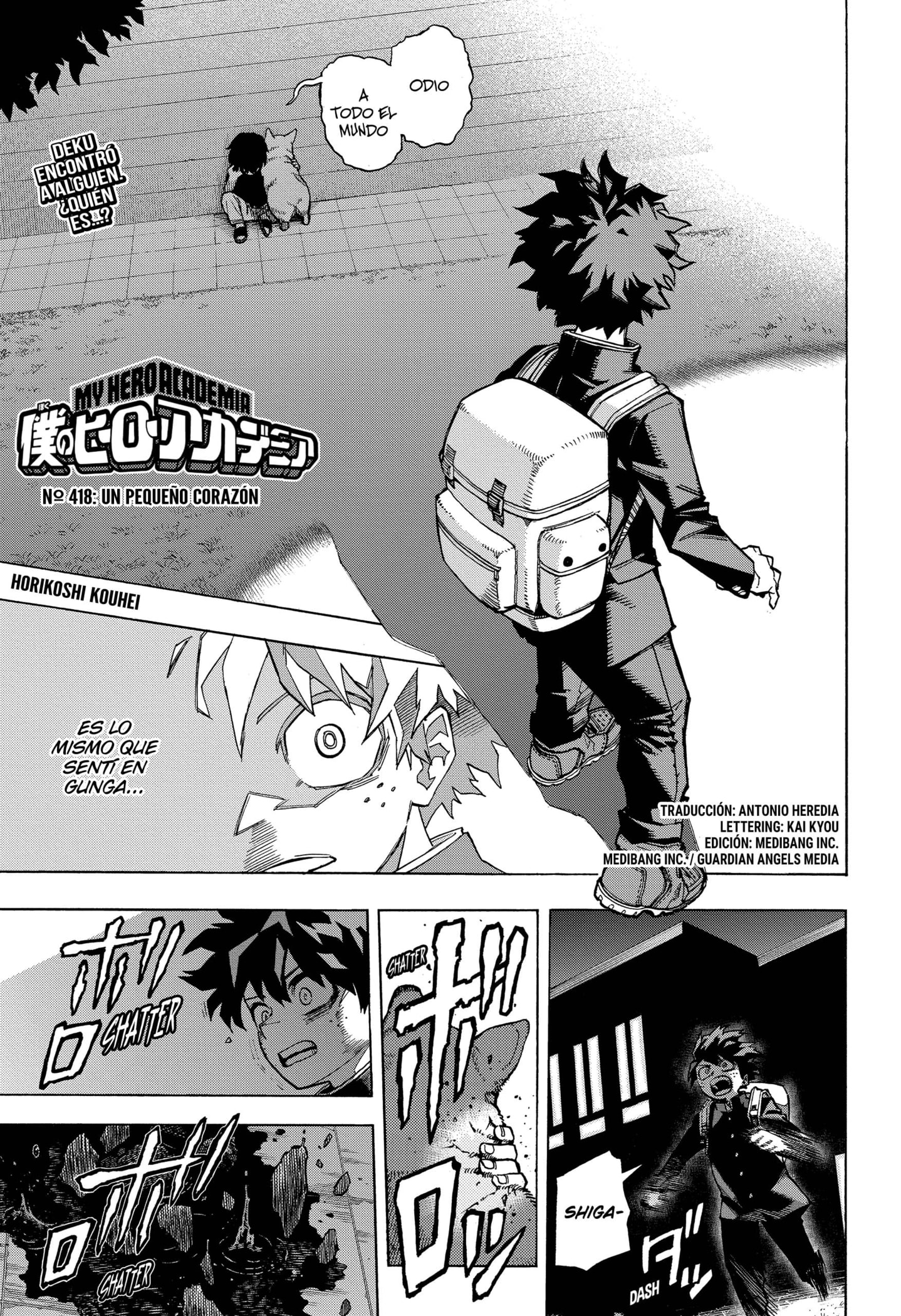 Read MY Hero Academia ES Manga Online
