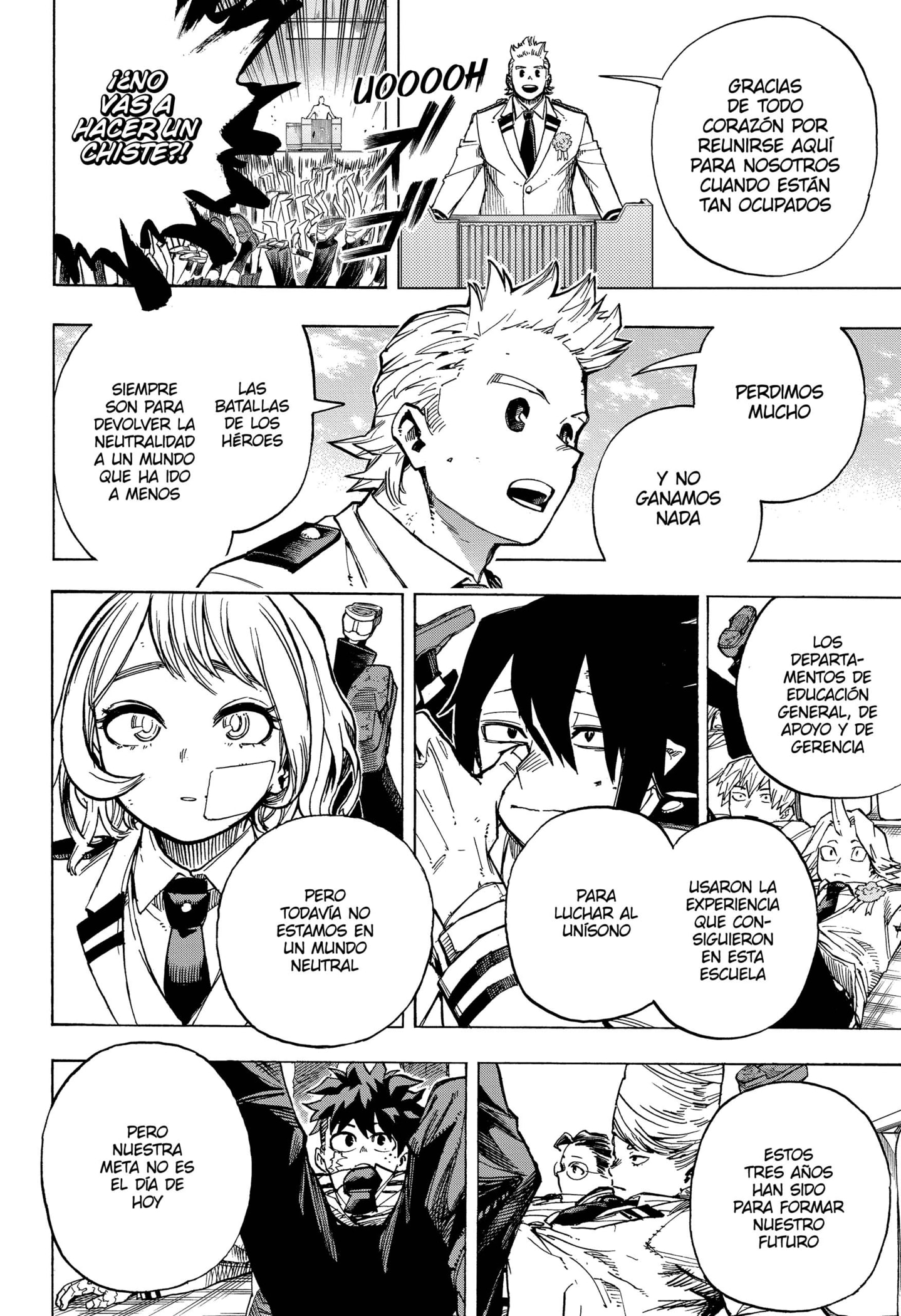 Read MY Hero Academia ES Manga Online