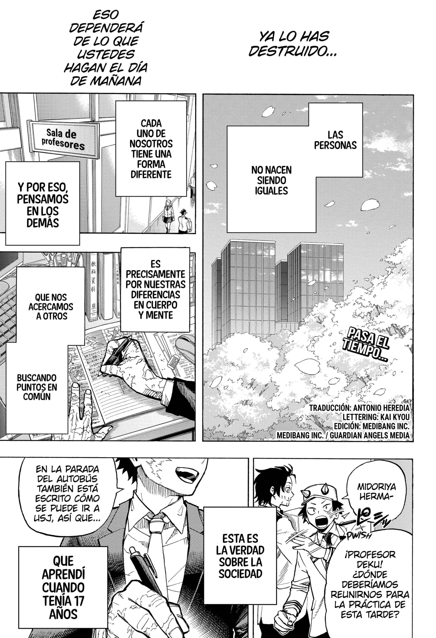 Read MY Hero Academia ES Manga Online