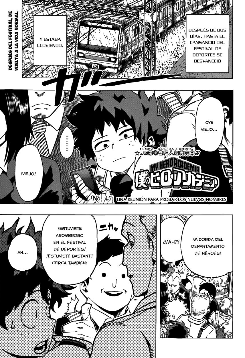 Read MY Hero Academia ES Manga Online