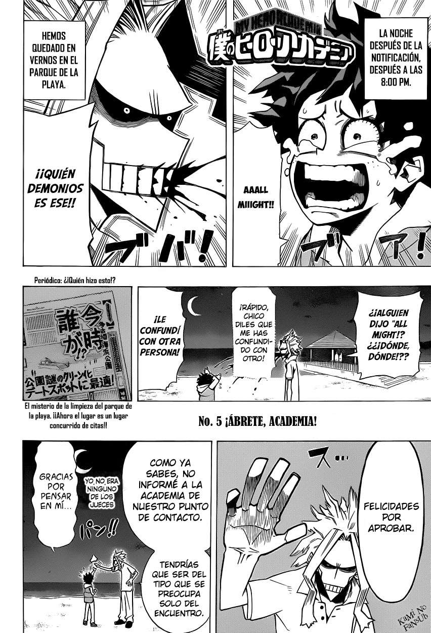 Read MY Hero Academia ES Manga Online
