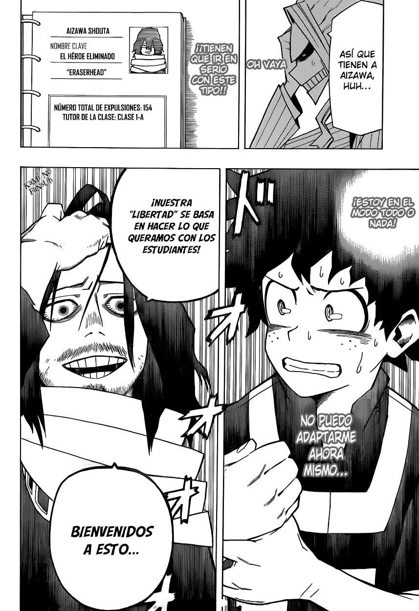 Read MY Hero Academia ES Manga Online