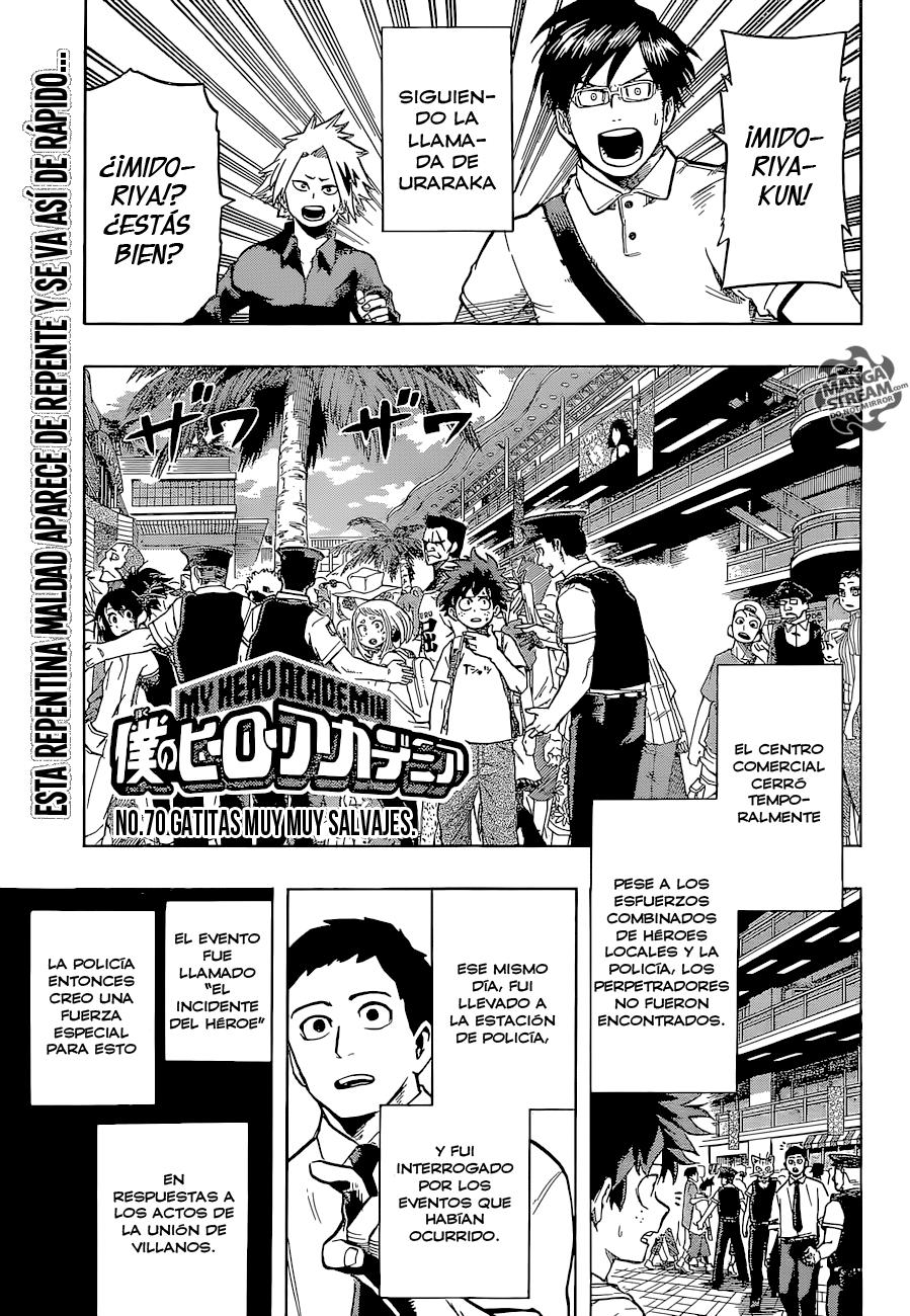 Read MY Hero Academia ES Manga Online