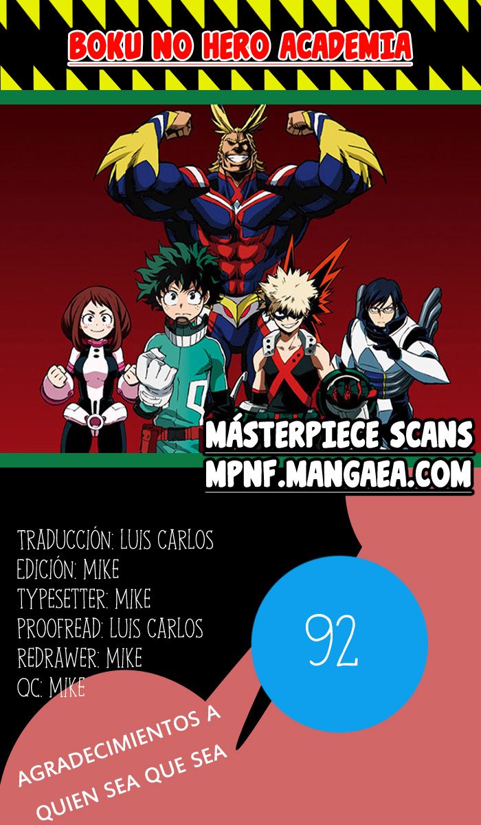 Read MY Hero Academia ES Manga Online