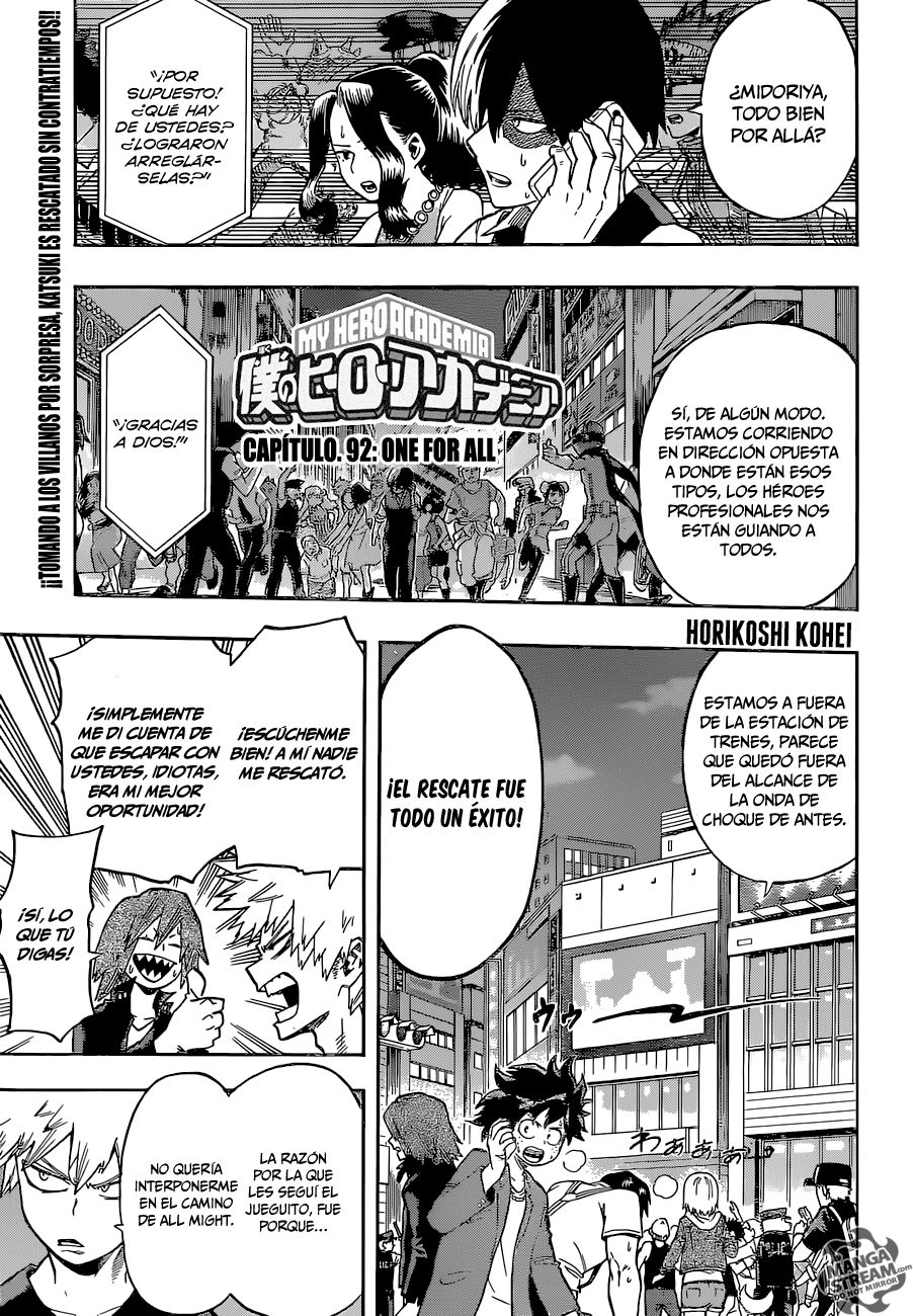 Read MY Hero Academia ES Manga Online