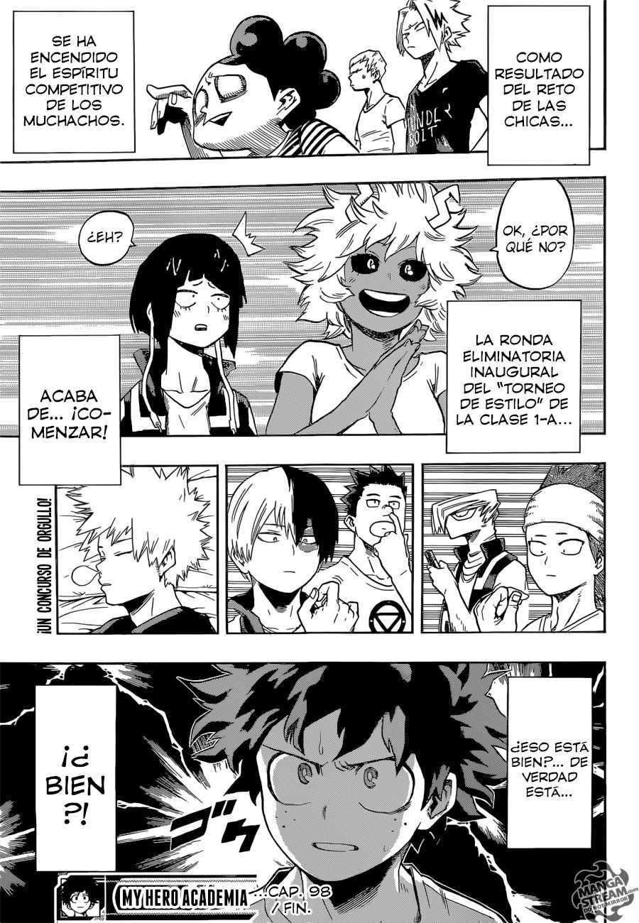 Read MY Hero Academia ES Manga Online