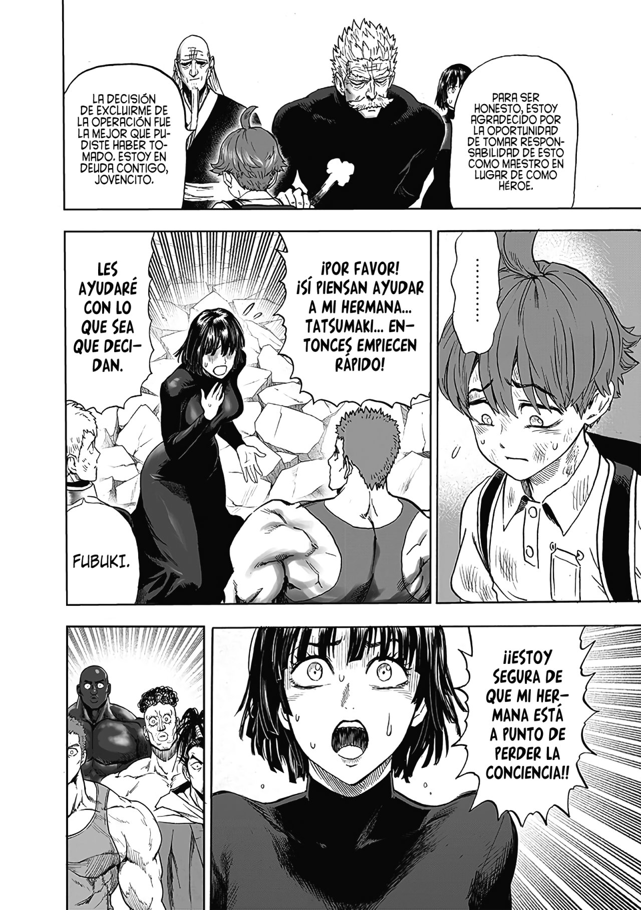 Read One Punch Man ES Manga Online