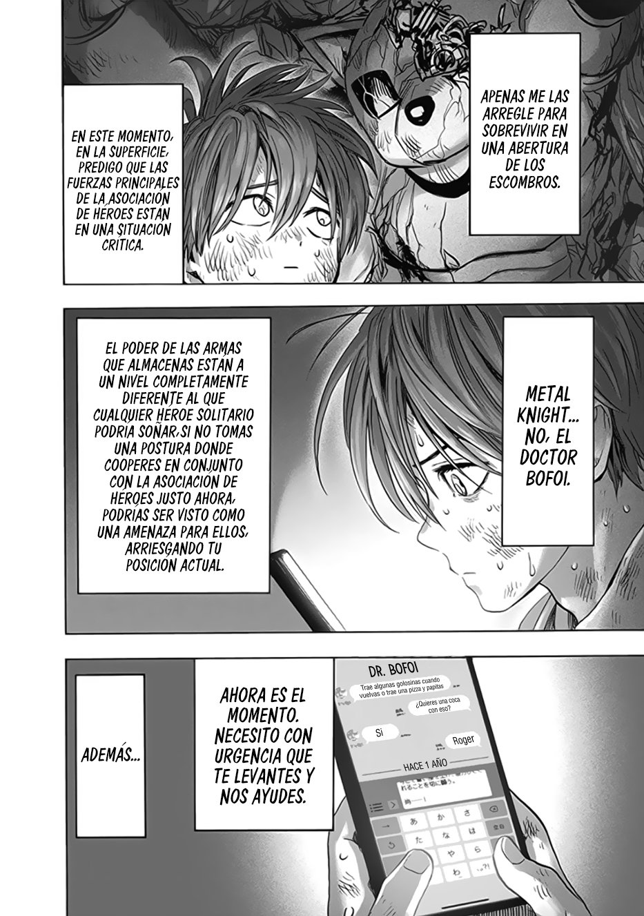 Read One Punch Man ES Manga Online