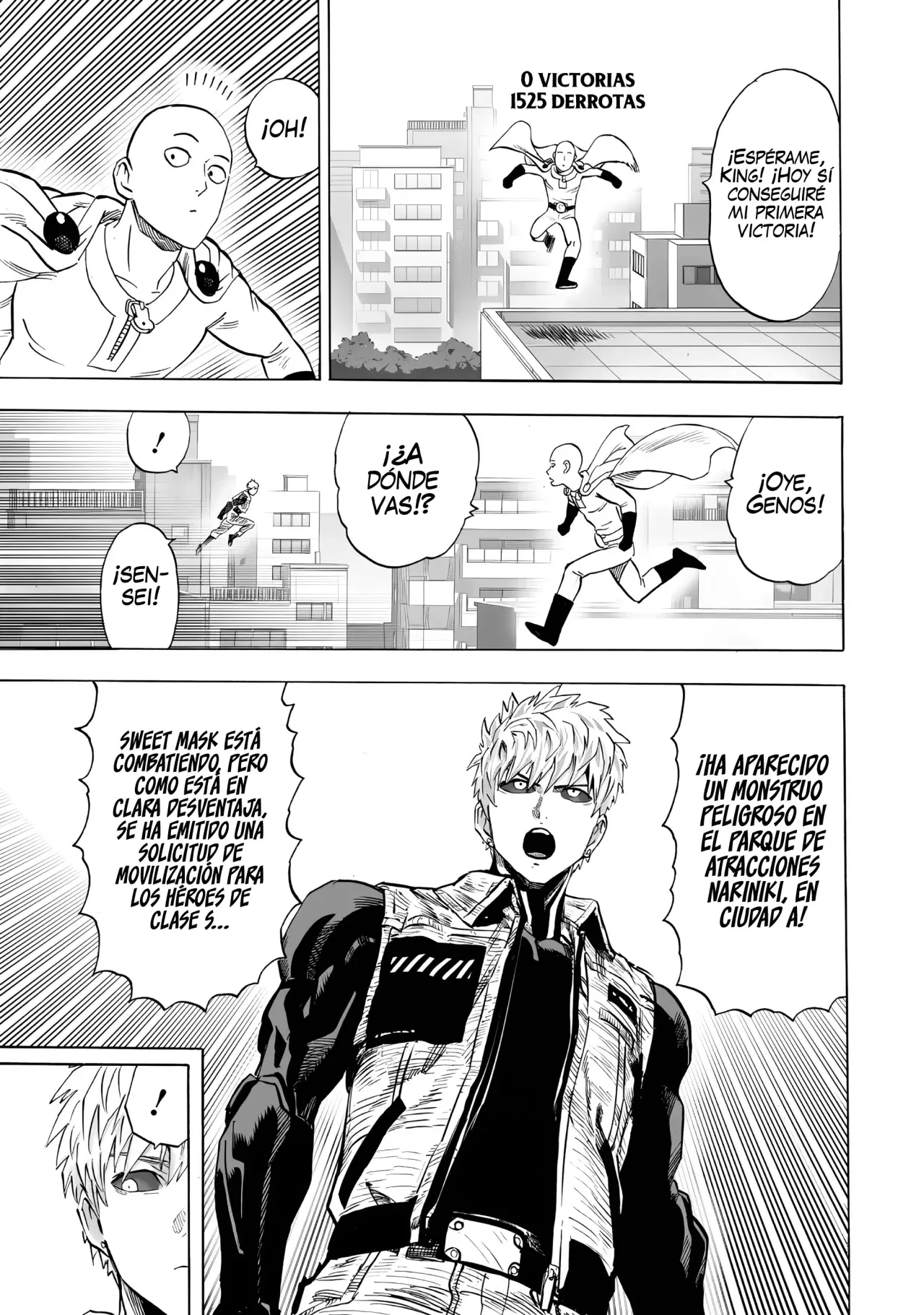Read One Punch Man ES Manga Online