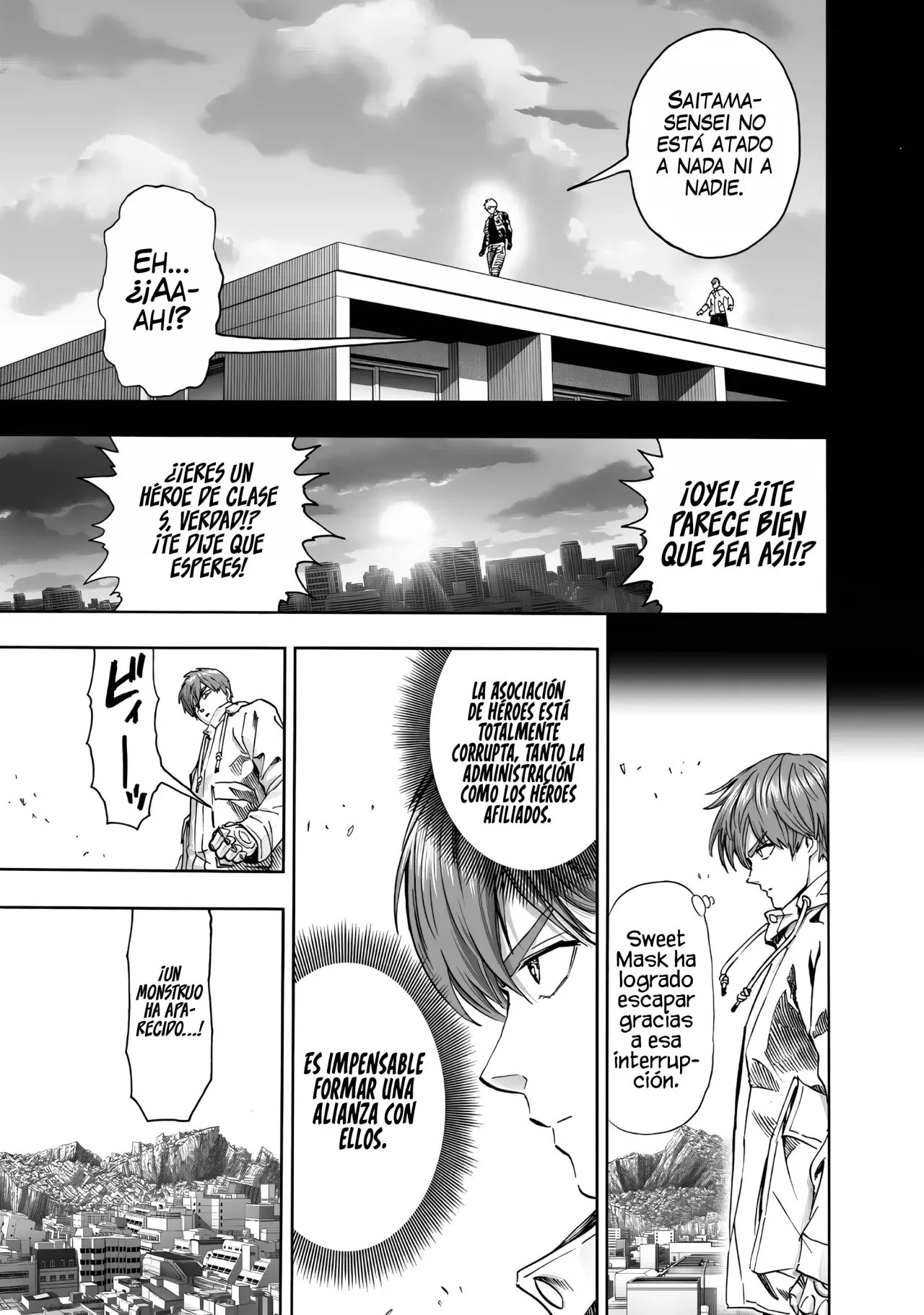 Read One Punch Man ES Manga Online