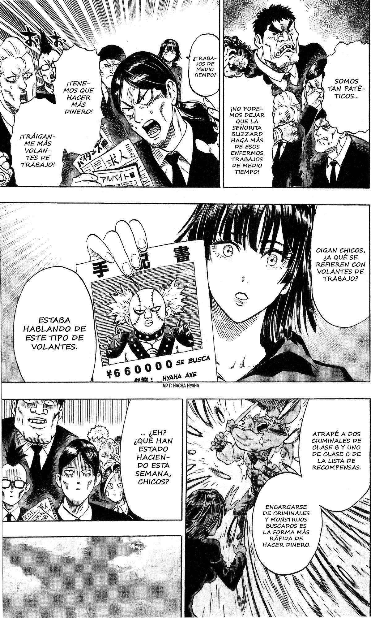 Read One Punch Man ES Manga Online